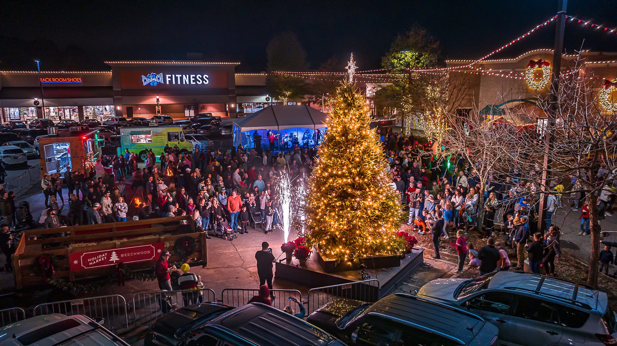 Holiday Market with Christmas Tree Lighting and Community Concert